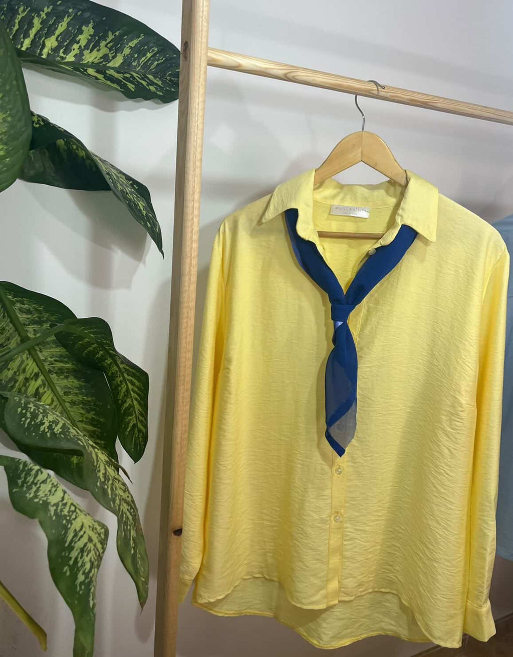 Chemise JAUNE Pastel