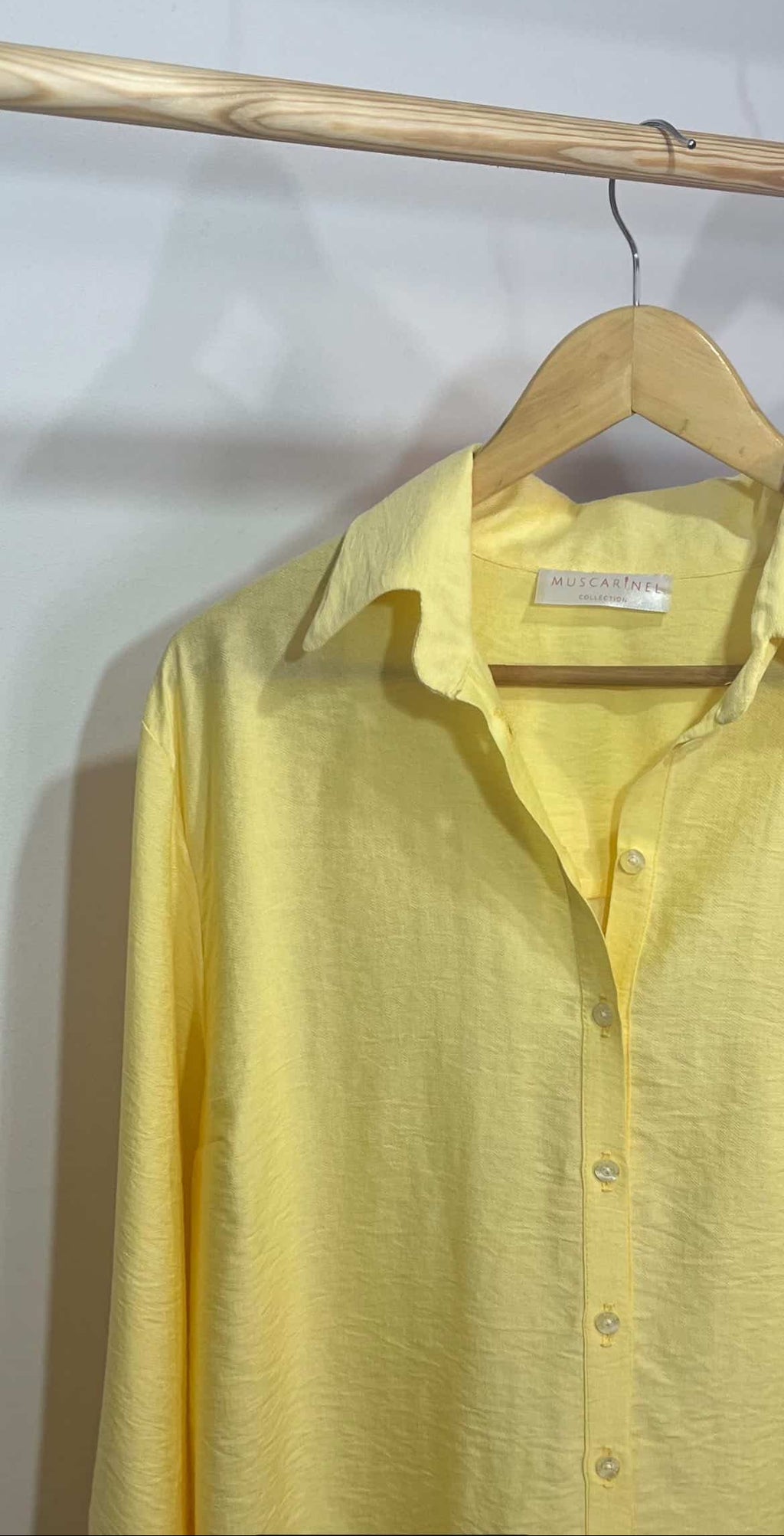 Chemise JAUNE Pastel